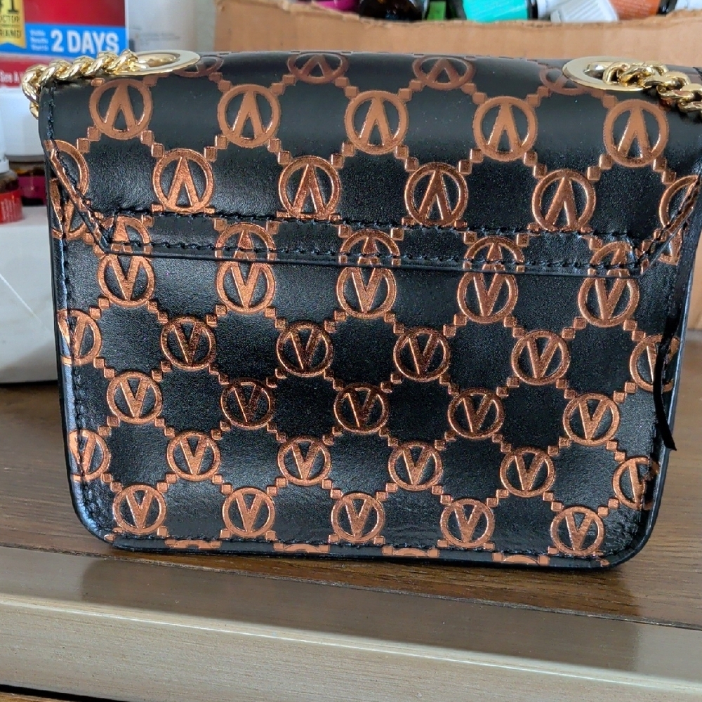Valentino Black and Brown Crossbody Bag - Picture 4 of 4